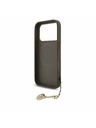 Guess Guess 4G Charm MagSafe Stražnji poklopac za iPhone 17 Pro Tone on Tone Brown