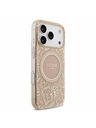 Guess Guess IML Flowers Allover Strap MagSafe Stražnji poklopac za iPhone 17 Pro Pink