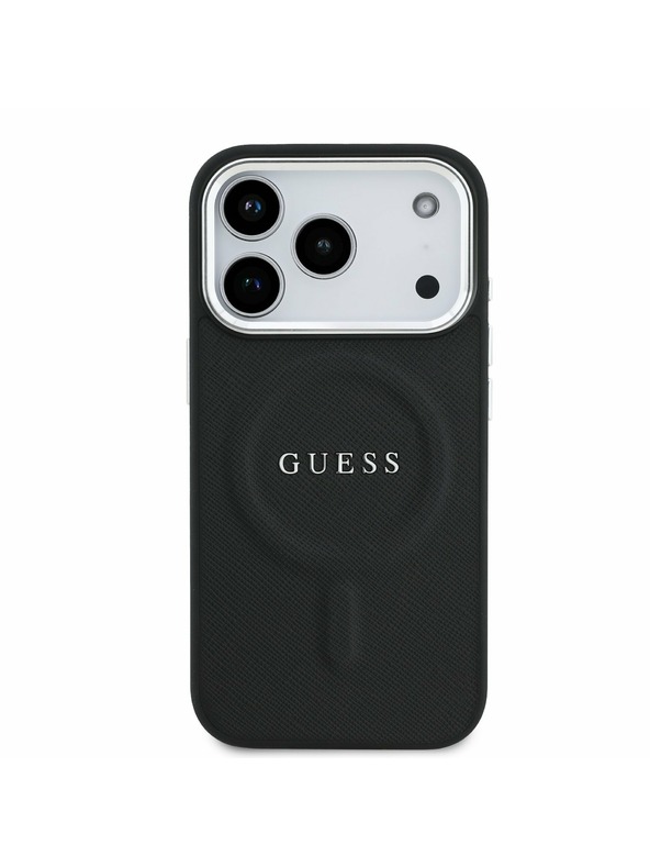 Guess Guess PU Saffiano MagSafe Stražnji poklopac za iPhone 17 Pro Black