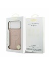 Guess Guess PU Saffiano MagSafe Stražnji Poklopac za iPhone 17 Pro Pink