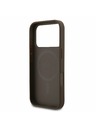 Guess Guess PU Leather 4G Colored Ring MagSafe Stražnji Poklopac za iPhone 17 Pro Brown