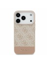Guess Guess PU 4G Stripe Stražnji Poklopac za iPhone 17 Pro Pink