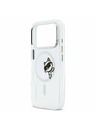Karl Lagerfeld Karl Lagerfeld IML Choupette Peekaboo MagSafe Stražnji Poklopac za iPhone 17 Pro Transparent