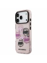 Karl Lagerfeld Karl Lagerfeld IML Multi K&CH Heads Stražnji Poklopac za iPhone 17 Pro Pink