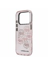 Karl Lagerfeld Karl Lagerfeld IML Multi K&CH Heads Stražnji Poklopac za iPhone 17 Pro Pink