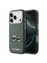 Karl Lagerfeld Karl Lagerfeld IML K&CH Heads Logo MagSafe Stražnji Poklopac za iPhone 17 Pro Black