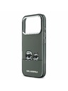 Karl Lagerfeld Karl Lagerfeld IML K&CH Heads Logo MagSafe Stražnji Poklopac za iPhone 17 Pro Black