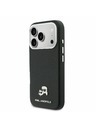 Karl Lagerfeld Karl Lagerfeld PU Karl and Choupette Heads Pins MagSafe Stražnji Poklopac za iPhone 17 Pro Black