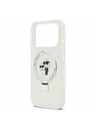 Karl Lagerfeld Karl Lagerfeld Ringstand Karl and Choupette MagSafe Stražnji Poklopac za iPhone 17 Pro White