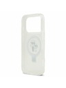 Karl Lagerfeld Karl Lagerfeld Ringstand Karl and Choupette MagSafe Stražnji Poklopac za iPhone 17 Pro White