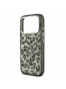 Karl Lagerfeld Karl Lagerfeld IML Leopard MagSafe Stražnji Poklopac za iPhone 17 Pro Brown