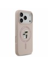 Karl Lagerfeld Karl Lagerfeld Liquid Silicone Karl and Choupette MagSafe Stražnji Poklopac za iPhone 17 Pro Pink