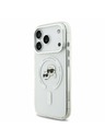 Karl Lagerfeld Karl Lagerfeld IML K&CH Heads Metal Frame MagSafe Zadnji Poklopac za iPhone 17 Pro Transparent