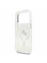 Karl Lagerfeld Karl Lagerfeld IML K&CH Heads Metal Frame MagSafe Zadnji Poklopac za iPhone 17 Pro Transparent