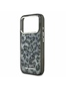 Karl Lagerfeld Karl Lagerfeld IML Leopard MagSafe Zadnji Poklopac za iPhone 17 Pro Grey