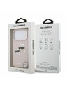 Karl Lagerfeld Karl Lagerfeld Liquid Silicone Double Heads MagSafe Zadnji Poklopac za iPhone 17 Pro Pink