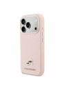 Karl Lagerfeld Karl Lagerfeld PU Karl and Choupette Heads Pins MagSafe Zadnji Poklopac za iPhone 17 Pro Pink