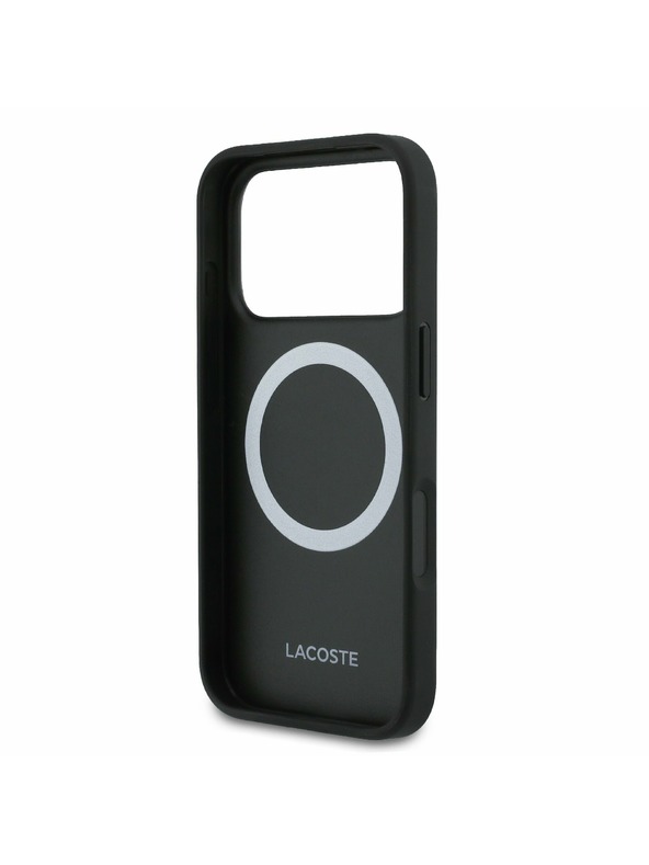 Lacoste Lacoste PVC Blend MagSafe Zadnji Poklopac + Novčanik za iPhone 17 Pro Brown