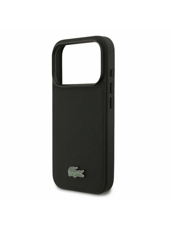 Lacoste Lacoste Iconic Petit Pique MagSafe Zadnji Poklopac + Novčanik za iPhone 17 Pro Black