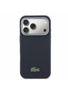 Lacoste Lacoste PVC Petit Pique Semi Wrap MagSafe Poklopac za iPhone 17 Pro Navy