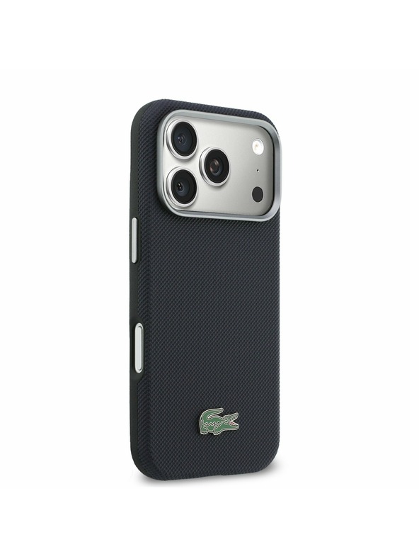 Lacoste Lacoste PVC Petit Pique Semi Wrap MagSafe Poklopac za iPhone 17 Pro Navy
