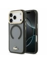 Lacoste Lacoste PC/TPU Frosted Finish Gold Logo MagSafe Zadnji Poklopac za iPhone 17 Pro Black