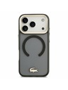 Lacoste Lacoste PC/TPU Frosted Finish Gold Logo MagSafe Zadnji Poklopac za iPhone 17 Pro Black