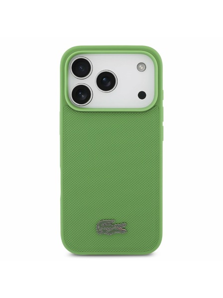 Lacoste Lacoste Iconic Petit Pique MagSafe Zadnji Poklopac + Novčanik za iPhone 17 Pro Green