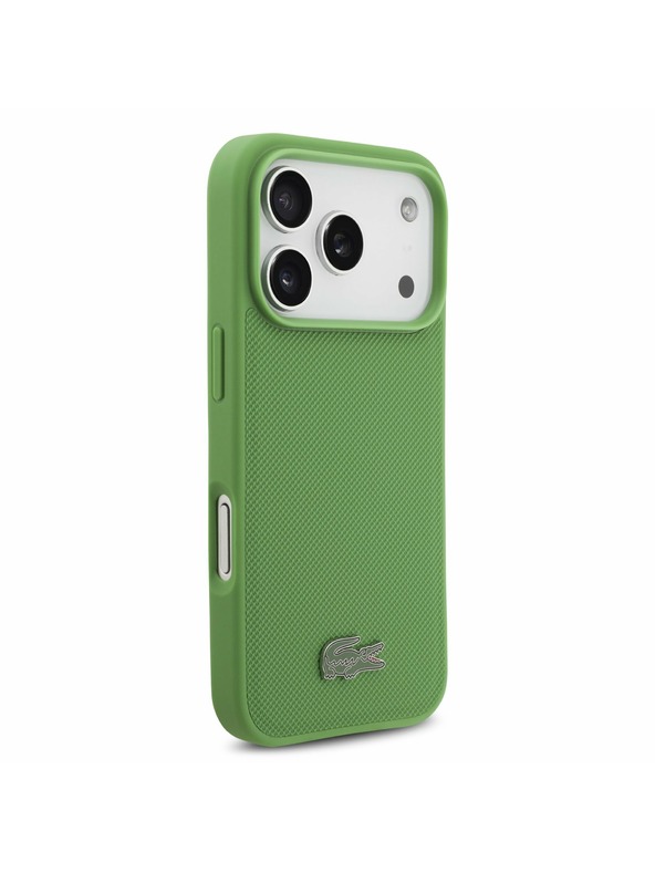 Lacoste Lacoste Iconic Petit Pique MagSafe Zadnji Poklopac + Novčanik za iPhone 17 Pro Green