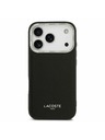 Lacoste Lacoste PU Leather Champs Elysees MagSafe Zadnji Poklopac za iPhone 17 Pro Black