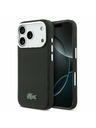Lacoste Lacoste PVC Iconic Petit Pique Metal Logo MagSafe Zadnji Poklopac za iPhone 17 Pro Black