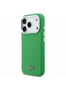 Lacoste Lacoste PVC Iconic Petit Pique Metal Logo MagSafe Zadnji Poklopac za iPhone 17 Pro Green