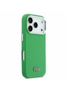 Lacoste Lacoste PVC Iconic Petit Pique Metal Logo MagSafe Zadnji Poklopac za iPhone 17 Pro Green