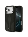 Mercedes Mercedes Leather The Move MagSafe Zadnji Poklopac za iPhone 17 Pro Black