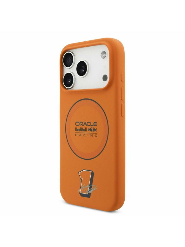 Red Bull Red Bull Silicone Blue Ring MagSafe Zadnji Poklopac za iPhone 17 Pro Orange