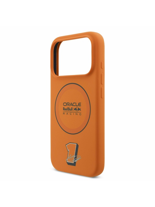 Red Bull Red Bull Silicone Blue Ring MagSafe Zadnji Poklopac za iPhone 17 Pro Orange