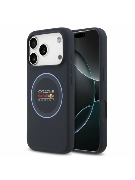 Red Bull Red Bull Silicone Blue Ring MagSafe Zadnji Poklopac za iPhone 17 Pro Navy