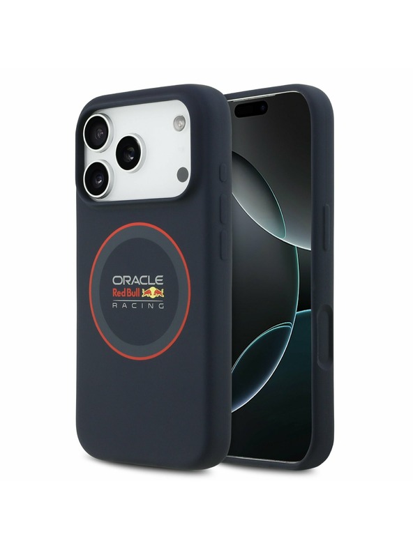 Red Bull Red Bull Silicone Red Ring MagSafe Zadnji Poklopac za iPhone 17 Pro Navy