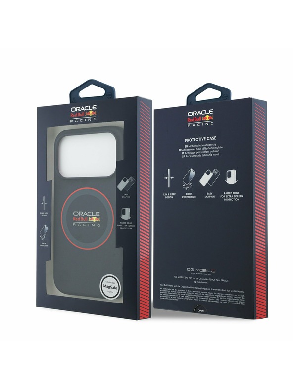 Red Bull Red Bull Silicone Red Ring MagSafe Zadnji Poklopac za iPhone 17 Pro Navy