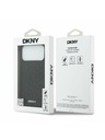DKNY DKNY PU Leather Grid Pattern Magsafe Zadnji Poklopac za iPhone 17 Pro Max Black