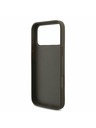 Guess Guess PU 4G Metal Logo Stražnji Kryt za iPhone 17 Pro Max Brown