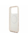 Guess Guess IML Flowers Allover Strap MagSafe Stražnji Kryt za iPhone 17 Pro Max Pink