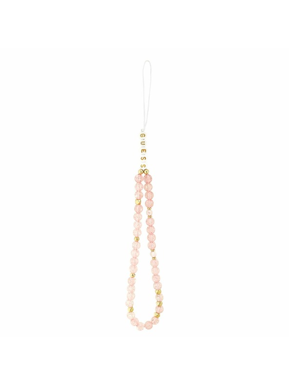 Guess Guess IML Flowers Allover Strap MagSafe Stražnji Kryt za iPhone 17 Pro Max Pink