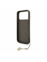 Guess Guess 4G Charm MagSafe Stražnji Kryt za iPhone 17 Pro Max Tone on Tone Brown