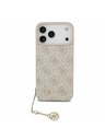 Guess Guess 4G Charm MagSafe Stražnji Kryt za iPhone 17 Pro Max Tone on Tone Pink