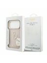 Guess Guess PU Grained 4G Logo Stand Camera Frame Stražnji Kryt za iPhone 17 Pro Max Pink