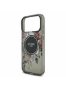 Guess Guess IML Flowers Strap MagSafe Stražnji Poklopac za iPhone 17 Pro Max Black