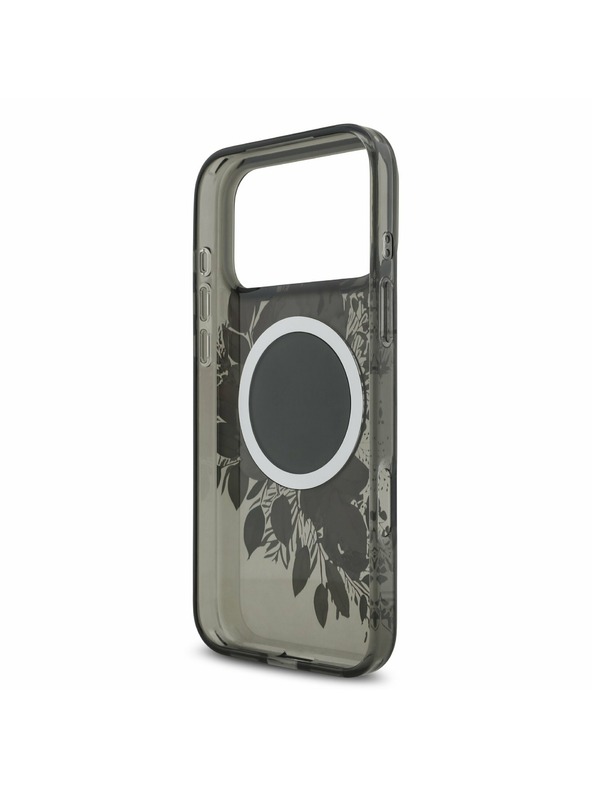 Guess Guess IML Flowers Strap MagSafe Stražnji Poklopac za iPhone 17 Pro Max Black