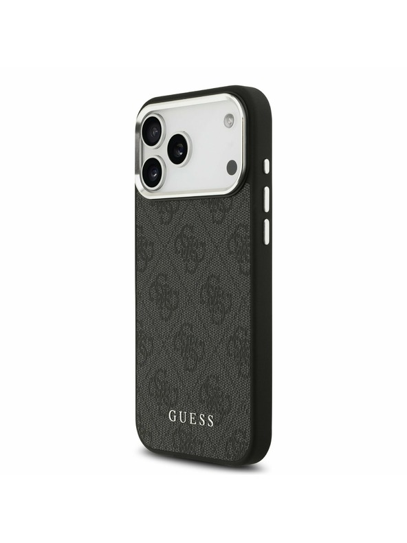 Guess Guess 4G MagSafe Stražnji Poklopac za iPhone 17 Pro Max Black