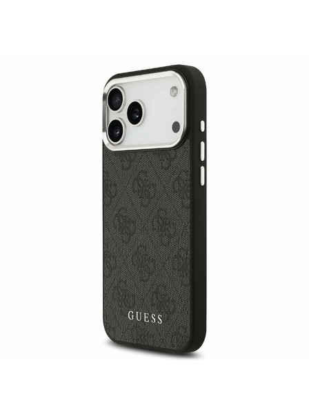 Guess Guess 4G MagSafe Stražnji Poklopac za iPhone 17 Pro Max Black
